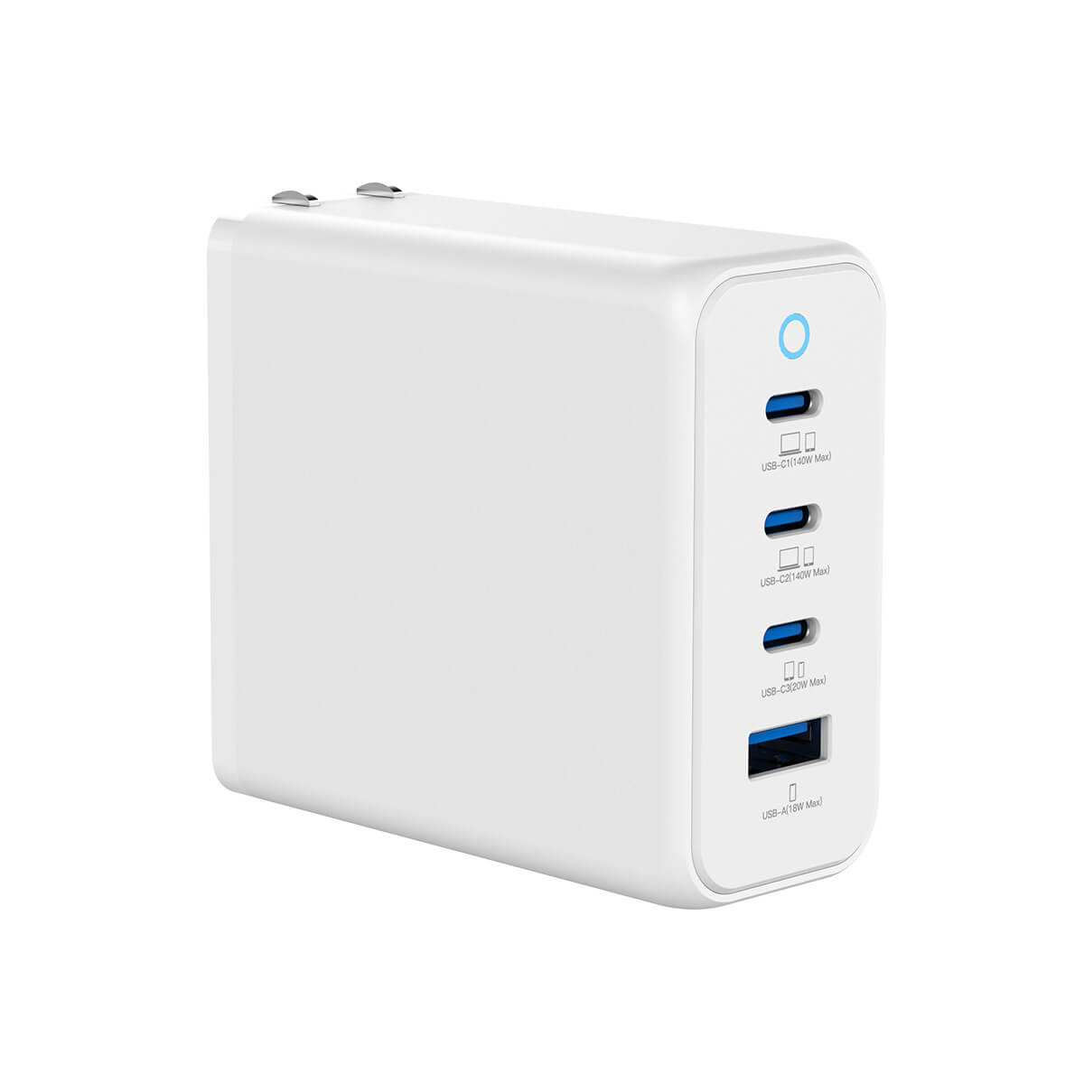 4-Port 140W GaN Wall Charger