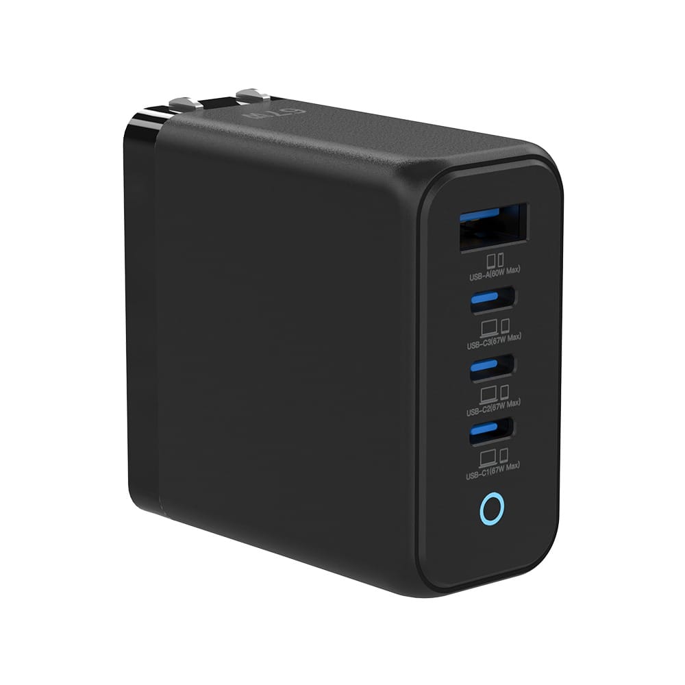 USBANGEL 67W Laptop Charger, 3 USB-C + 1 USB-A Output Ports - Image 2